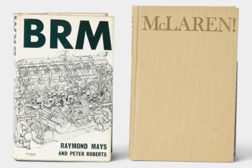 GRAND PRIX TEAM: Two hardcover books relating to Grand Prix teams [Location: Melbourne]