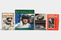 GRAND PRIX: Four books relating to mostly Grand Prix drivers & teams [Location: Melbourne]