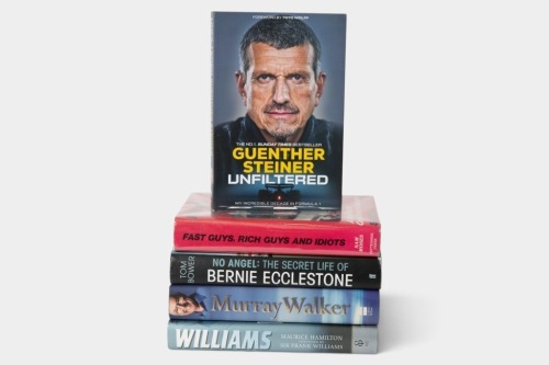 RACING IDENTITIES: Five books relating to motor racing identities [Location: Melbourne]