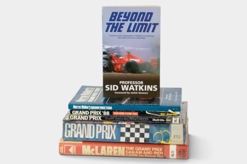 GRAND PRIX: Six books relating to general Grand Prix [Location: Melbourne]