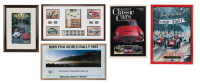 AUSTRALIAN: Five Australian related framed display pieces [Location: Melbourne]
