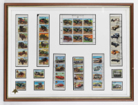 AMERICAS: Four framed & glazed stamp set collections featuring cars from the Americas [Location: Melbourne] - 2