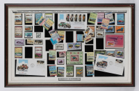 AMERICAS: Four framed & glazed stamp set collections featuring cars from the Americas [Location: Melbourne] - 4