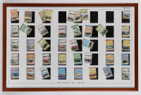 STAMP SETS: Four automotive framed & glazed stamp set collections - 3