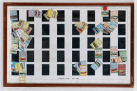 STAMP SETS: Four automotive framed & glazed stamp set collections [Location: Melbourne] - 4