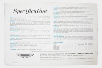 ASTON MARTIN DB2-4: An extremely rare Aston Martin DB2-4 sales brochure, featuring the new 3 litre DB2-4, 8 pages, The David Brown corporation - 2