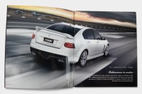 HOLDEN HSV: A VE series Holden Special Vehicles range sales brochure, featuring Clubsport R8, GTS, Maloo R8, LS3 - 2
