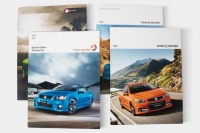 HOLDEN UTE: A group lot of Holden Commodore ute sales brochures, featuring SSV, Redline, SS, SV6, also a genuine accessories brochure