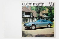 ASTON MARTIN V8: An Aston Martin V8 sales brochure, 16 pages, full colour, Aston Martin Lagonda Limited