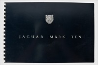 JAGUAR: A rare circa 1961 Jaguar Mark Ten sales brochure, a 16 page high quality ring bound style brochure