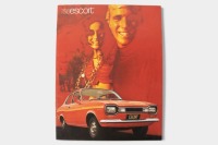 FORD ESCORT: A circa 1971 Ford Escort sales brochure, featuring the XL, Super, GT and twin cam, a 12 page colour brochure