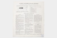 CHEVROLET: A rare 1955 Chevrolet sales brochure, an 8 page brochure featuring RHD models - 2