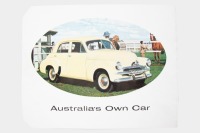 HOLDEN: A rare FJ Holden sales brochure, 16 pages, has Campbells Motors stamp on cover - 2