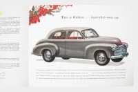 HOLDEN: A Holden FX 48/215 sales brochure, 16 pages, full colour, has Preston Motors stamp inside front cover - 2