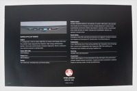 HOLDEN MONARO: A Holden Monaro CV8-R sales brochure, features the limited edition turbine grey Monaro - 2