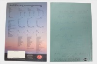 AUDI: A pair of Audi sales brochures, featuring Audi 80 models - 2