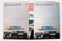AUDI: A trio of Audi sales brochures, featuring Audi 100 and CD models - 4
