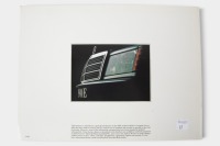 MERCEDES BENZ: A circa 1984 190E Mercedes Benz sales brochure, a 12 page full colour plus an extra double sided basic equipment and technical data loose sheet style brochure - 2