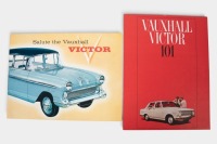 VAUXHALL: A pair of Vauxhall Victor sales brochures, an 8 page circa 1957 brochure, also an 8 page circa 1965 Victor 101 brochure