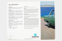 VALIANT: A VE Valiant sales brochure, a 12 page full range brochure, featuring the Regal and Safari models - 2