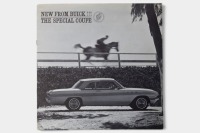 BUICK: A 1961 Buick special coupe sales brochure, 8 pages