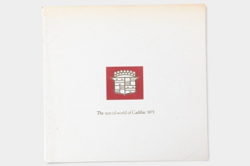 CADILLAC: A 1973 Cadillac full sales brochure
