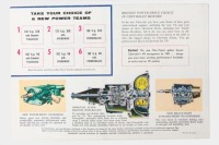 CHEVROLET: A 1955 Chevrolet sales brochure, a fold out style brochure featuring all models - 2