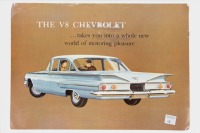 CHEVROLET: A rare 1960 Chevrolet sales brochure, an 8 page brochure featuring RHD models - 2