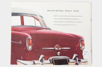 HOLDEN: A Holden FE sales brochure, 16 pages, beautiful graphics, printed 6/56 - 2