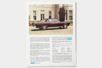 FORD FAIRLANE: A Ford Fairlane sales brochure, a 12 page colour brochure, featuring both Fairlane 500 and Fairlane range - 2