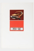 MERCEDES BENZ: A 350 SE Mercedes Benz sales brochure, a 36 page full colour brochure