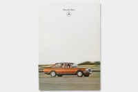 MERCEDES BENZ: A 280 and 280 E Mercedes Benz sales brochure, a 32 page full colour brochure with fold out pages