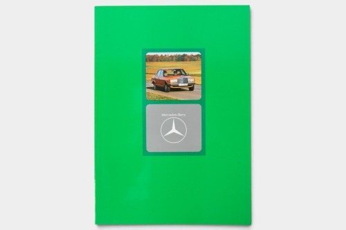 MERCEDES BENZ: A 280 and 280 E Mercedes Benz sales brochure, a 28 page full colour brochure with technical data sheet