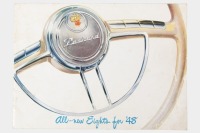 PACKARD: A 1948 Packard sales brochure, a 28 page brochure, covering the Super Eight, De Luxe Eight and Eight series models