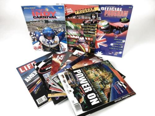 INDY: A group of Indy Car Official Programmes from Gold Coast, Australia Indy