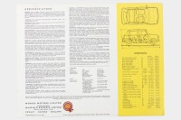 MINI: A BMC Morris Mini Minor sales brochure, a fold out style brochure titled Great little cars - 2