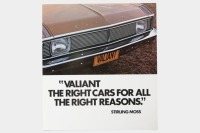 VALIANT: A Valiant sales brochure, a 6 page fold out style brochure, featuring the full range of models