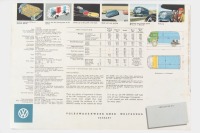 VOLKSWAGEN: A full size Volkswagen Transporters sales brochure, a 12 page brochure featuring pick-up - delivery van - Kombi - Micro buses - 2