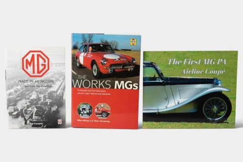 MG: Three books relating to MG [Location: Melbourne]