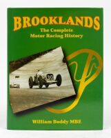 BROOKLANDS: 'Brooklands - The Complete Motor Racing History' by William Boddy, hardcover book, limited edition (563/2000), published 2001 [Location: Melbourne]