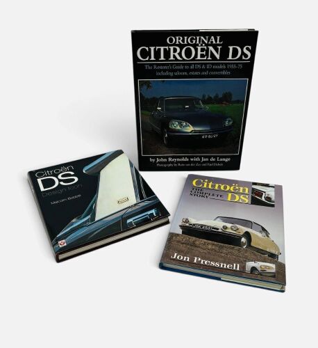 CITROËN DS: A group of three hardcover books [Location: Sydney]