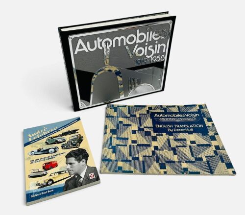 AUTOMOBILES VOISIN: A limited edition hardcover book by Pascal Courteault together with a softcover book 'André Lefebvre' by Gijsbert-Paul Berk Location: Sydney]