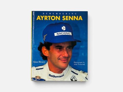 361 · REMEMBERING AYRTON SENNA: A hardcover book by Alan Henry [Location: Sydney]