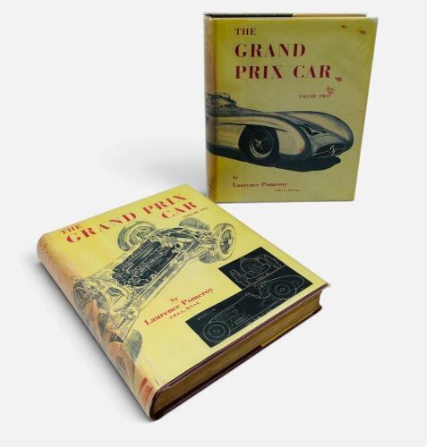 THE GRAND PRIX CAR VOLUMES 1 & 2: A pair of hardcover books by Laurence Pomeroy (Revised Edition) [Location: Sydney]