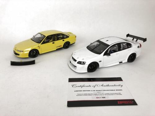 HOLDEN: Pair of 1:18 scale Holden cars produced by Biante. (NB description)