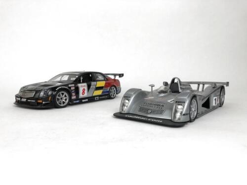CADILLAC: Pair of 1:18 scale Cadillac racing cars. (NB description)