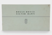 SILVER DAWN: A c1953 Rolls-Royce Silver Dawn sales brochure, nine pages [Location: Melbourne] - 3