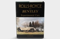 ROLLS-ROYCE / BENTLEY: 'Rolls-Royce & Bentley Experimental Cars' by Ian W. Rimmer, hardcover book, 1986 [Location: Melbourne] - 5