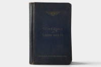 BENTLEY MARK VI: A 1951 Bentley Mark VI 'Schedule of Spare Parts - Volume III' book, hardcover [Location: Melbourne] - 3
