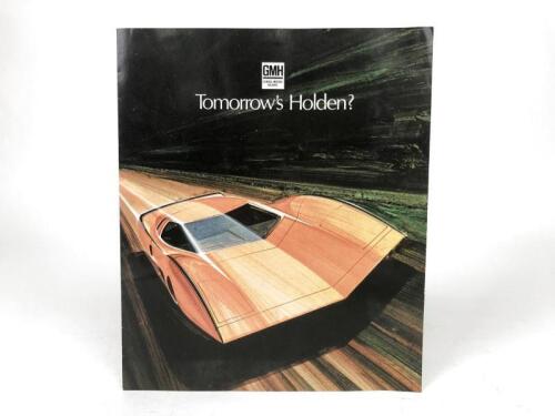 HOLDEN: A Holden Hurricane brochure